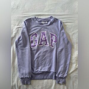 GAP Lavender Crewneck Sweatshirt